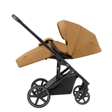 Универсальная коляска Carrello Alfa CRL-6522 Honey Beige горчично-бежевая, 2 в 1, регулируемая ручка фото 37