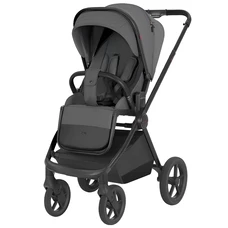 Универсальная коляска Carrello Epica CRL-8510 Space Black 2026 черная, 2 в 1, люлька, прогулочный блок фото 14