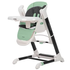 Стульчик - качели Carrello Cascata CRL-10303/1 Tropical Green зеленый, регулируется наклон спинки