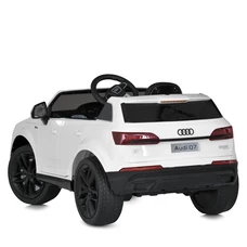 Детский электромобиль M 5796EBLR-1 белый Audi с кожаным сиденьем фото 41