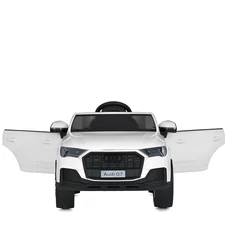 Детский электромобиль M 5796EBLR-1 белый Audi с кожаным сиденьем фото 54