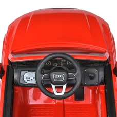 Детский электромобиль M 5796EBLR-3 красный Audi с кожаным сиденьем фото 92
