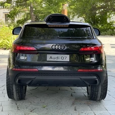 Детский электромобиль M 5796EBLR-2 черный Audi с кожаным сиденьем фото 41