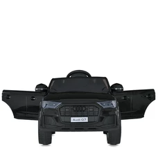 Детский электромобиль M 5796EBLR-2 черный Audi с кожаным сиденьем фото 54