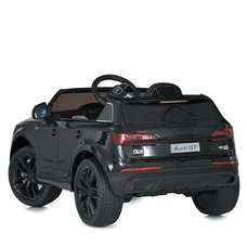 Детский электромобиль M 5796EBLR-2 черный Audi с кожаным сиденьем фото 63