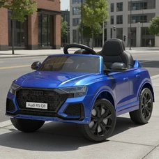Детский электромобиль M 4569EBLRS-4 синий Audi в автопокраске