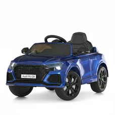 Детский электромобиль M 4569EBLRS-4 синий Audi в автопокраске фото 14