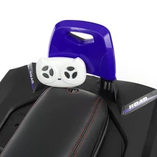 Детский квадроцикл M 4795EBLR-4 синий с четырьмя моторами и пультом управления фото 92