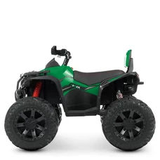 Детский квадроцикл M 4795EBLR-5 зеленый c пультом управления и 4 моторами фото 41