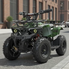 Квадроцикл HB-ATV1000AS-10 темно-зеленый с мотором 1000W