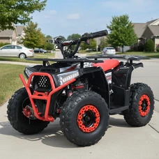 Подростковый квадроцикл HB-FFA1000-3(MP3) красный с мотором 1000 Вт
