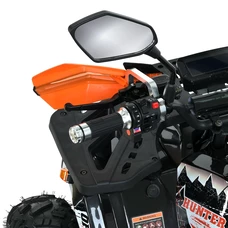 Квадроцикл HB-EATV1450F-P-2(MP3) V2 черный с мотором 1450W и 5 аккумуляторами фото 86