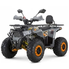 Квадроцикл HB-EATV1450F-P-11-7(MP3) V2 серо-оранжевый с мотором 1450W и 5 аккумуляторами
