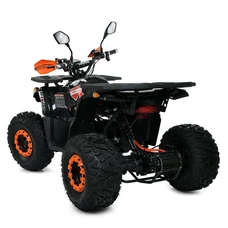 Квадроцикл HB-EATV1450F-P-11-7(MP3) V2 серо-оранжевый с мотором 1450W и 5 аккумуляторами фото 21