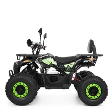 Квадроцикл HB-EATV1450F-P-5(MP3) V2 зеленый с мотором 1450W и 5 аккумуляторами фото 41