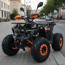 Квадроцикл на аккумуляторе HB-EATV1450H-7(MP3) оранжевий с двигателем 1450 Вт