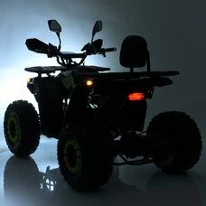 Квадроцикл на аккумуляторе HB-EATV1450H-2-5(MP3) V2 черно-зеленый с двигателем 1450 Вт фото 63