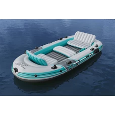 Пятиместная надувная лодка Bestway 65159 Adventure Elite X5 Raft set 364 х 166 х 45 см фото 16