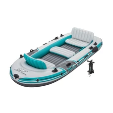Пятиместная надувная лодка Bestway 65159 Adventure Elite X5 Raft set 364 х 166 х 45 см фото 11