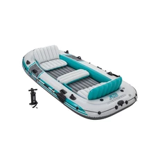 Пятиместная надувная лодка Bestway 65159 Adventure Elite X5 Raft set 364 х 166 х 45 см фото 31