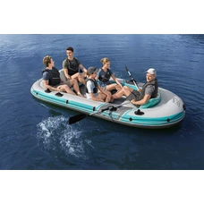 Пятиместная надувная лодка Bestway 65159 Adventure Elite X5 Raft set 364 х 166 х 45 см фото 21