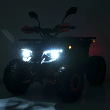 Квадроцикл на аккумуляторе HB-EATV1450H-2-4(MP3) V2 черно-синий с двигателем 1450 Вт фото 41