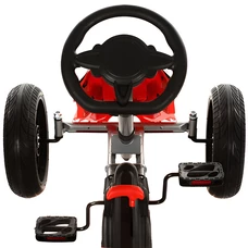 Детский карт 1504-2-4 веломобиль черно-синий регулируемое сиденье фото 41