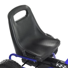 Детский карт M 0645(2)-4 веломобиль синий надувные колеса фото 54