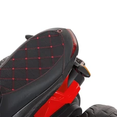 Детский мотоцикл на аккумуляторе M 4274ELR-3 красный с пультом фото 86