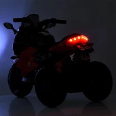 Детский мотоцикл на аккумуляторе M 4274ELR-8 розовый с пультом фото 63