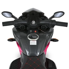 Детский мотоцикл на аккумуляторе M 4274ELR-8 розовый с пультом фото 71