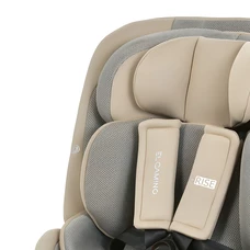 Автокресло El Camino i-Rise ME 1207 Beige бежевое i-Size R129 поворотное фото 14