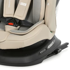 Автокресло El Camino i-Rise ME 1207 Beige бежевое i-Size R129 поворотное фото 37