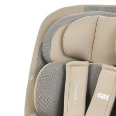 Автокресло El Camino i-Rise ME 1207 Black черное i-Size R129 поворотное фото 41