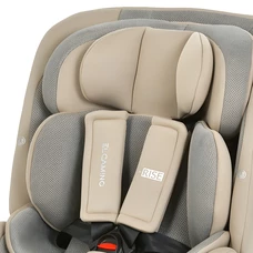 Автокресло El Camino i-Rise ME 1207 Gray серое i-Size R129 поворотное фото 21