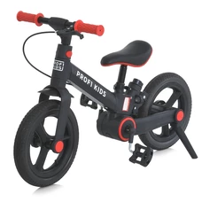 Детский велосипед - трансформер 12 д. Prof1 Kids MB 1021-1 черный 3 в 1 беговел фото 11