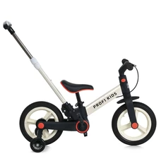 Детский велосипед - трансформер 12 д. Prof1 Kids MB 1021-2 белый 3 в 1 беговел фото 41