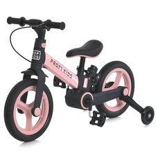 Детский велосипед - трансформер 12 д. Prof1 Kids MB 1021-3 розовый 3 в 1 беговел фото 14