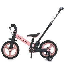 Детский велосипед - трансформер 12 д. Prof1 Kids MB 1021-3 розовый 3 в 1 беговел фото 63