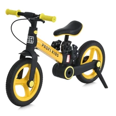 Детский велосипед - трансформер 12 д. Prof1 Kids MB 1021-4 желтый 3 в 1 беговел фото 31