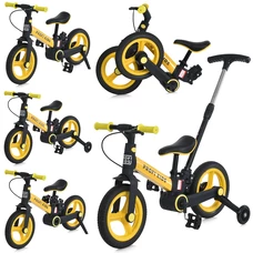 Детский велосипед - трансформер 12 д. Prof1 Kids MB 1021-4 желтый 3 в 1 беговел фото 18