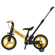 Детский велосипед - трансформер 12 д. Prof1 Kids MB 1021-4 желтый 3 в 1 беговел фото 63