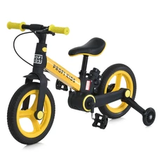 Детский велосипед - трансформер 12 д. Prof1 Kids MB 1021-4 желтый 3 в 1 беговел фото 71