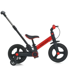 Детский велосипед - трансформер 12 д. Prof1 Kids MB 1021-5 красный 3 в 1 беговел фото 37