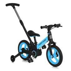 Детский велосипед - трансформер 12 д. Prof1 Kids MB 1021-6 голубой 3 в 1 беговел