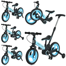 Детский велосипед - трансформер 12 д. Prof1 Kids MB 1021-6 голубой 3 в 1 беговел фото 18