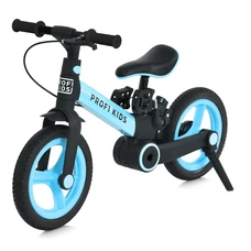 Детский велосипед - трансформер 12 д. Prof1 Kids MB 1021-6 голубой 3 в 1 беговел фото 71