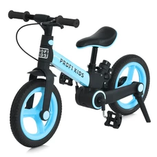Детский велосипед - трансформер 12 д. Prof1 Kids MB 1021-6 голубой 3 в 1 беговел фото 92