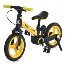 Детский велосипед - трансформер 12 д. Prof1 Kids MB 1021-7 желтый 3 в 1 беговел фото 92