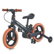 Детский велосипед - трансформер 12 д. Prof1 Kids MB 1021-1BR коричневый 3 в 1 беговел фото 41